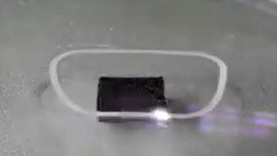 RFH 30 Вт мощная пикосекундная лазерная резка для очков из смолы и стекла