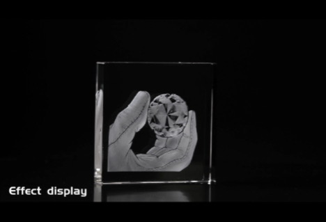 УФ-лазер RFH 355 мощностью 5 Вт: станьте свидетелем волшебства лазерной гравировки по кристаллам!