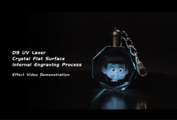 Сияй ярко, как кристалл: удивительные замысловатые эффекты резьбы УФ-лазера D9 на хрустальных произведениях искусства