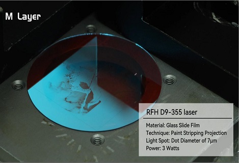 RFH D9-355 Depainting Projection Process