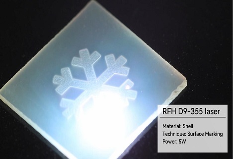 Резьба по ракушкам с помощью УФ-лазера RFH D9 обеспечивает высокую точность, отсутствие заусенцев, эффект гладких кромок, повышает добавленную стоимость изделий из ракушек.