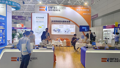 Наносекундный твердотельный лазер RFH принял участие в выставке 2022LEAP Expo