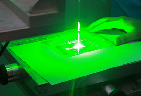 532 нм зеленое стекло для лазерной гравировки