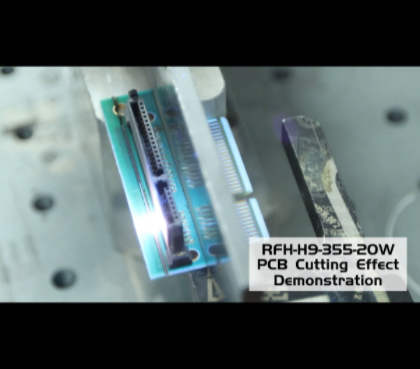 УФ-лазерный резак H9: точность, переосмысленная для резки печатных плат – чистые края, отсутствие повреждений!